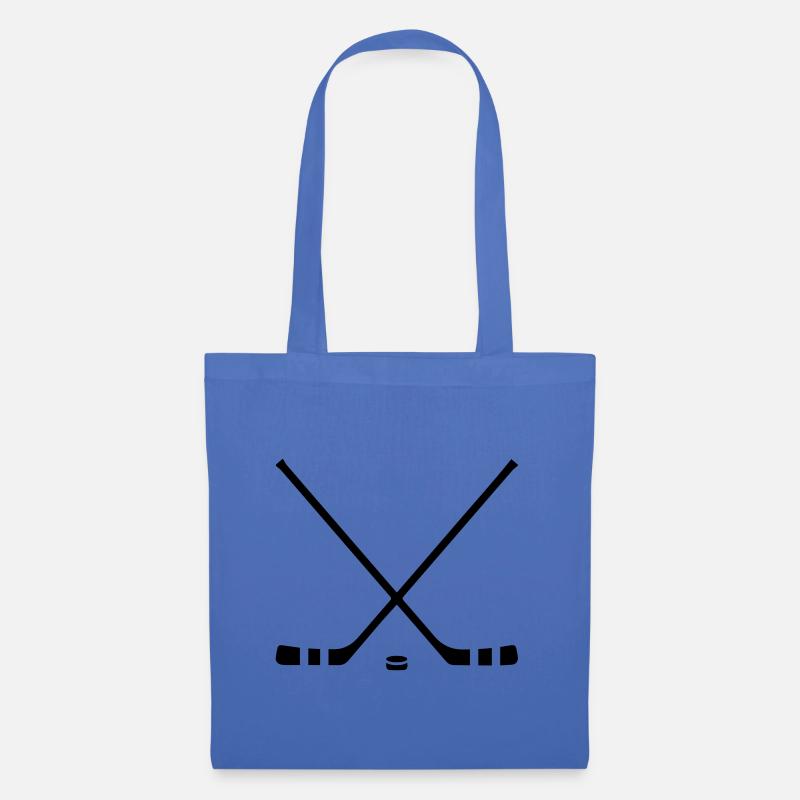 Eishockey hockeyschläger - Stoffbeutel - Hellblau
