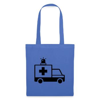 Krankenwagen Ambulance - Tote Bag - light blue - Front