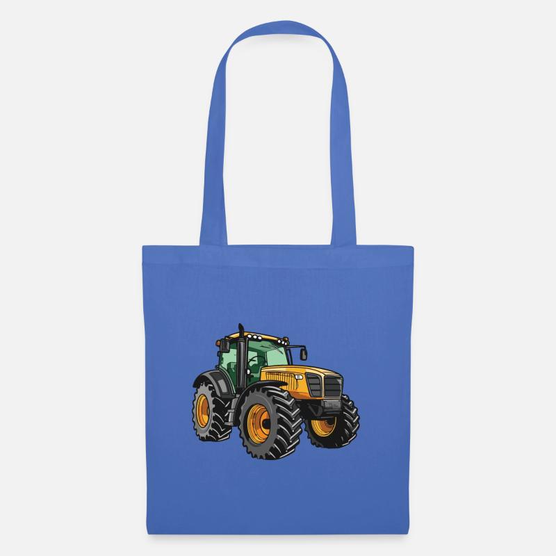 Traktor Symbol - Stoffbeutel - Hellblau