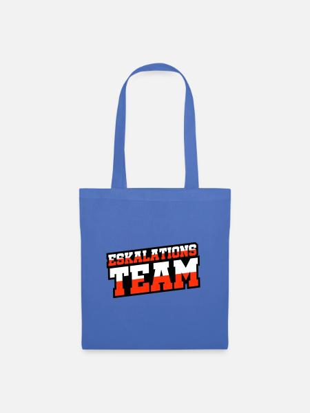 Eskalations Team - Stoffbeutel - Hellblau