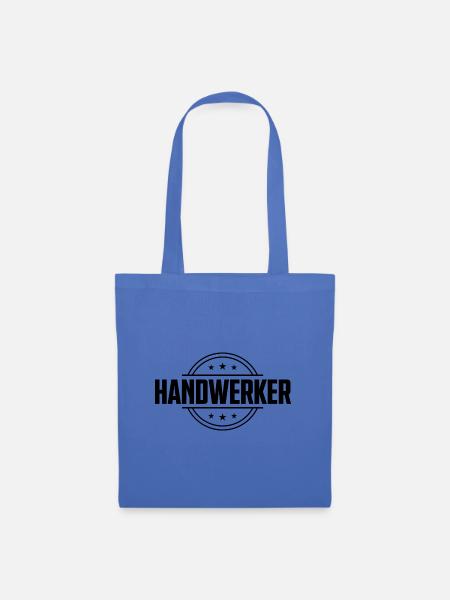Handwerker Beruf - Stoffbeutel - Hellblau