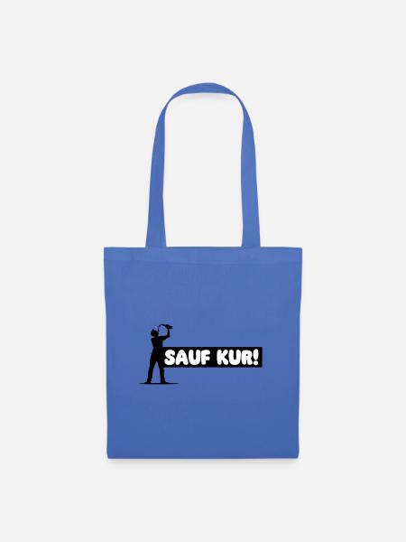Sauf Kur Party - Stoffbeutel - Hellblau