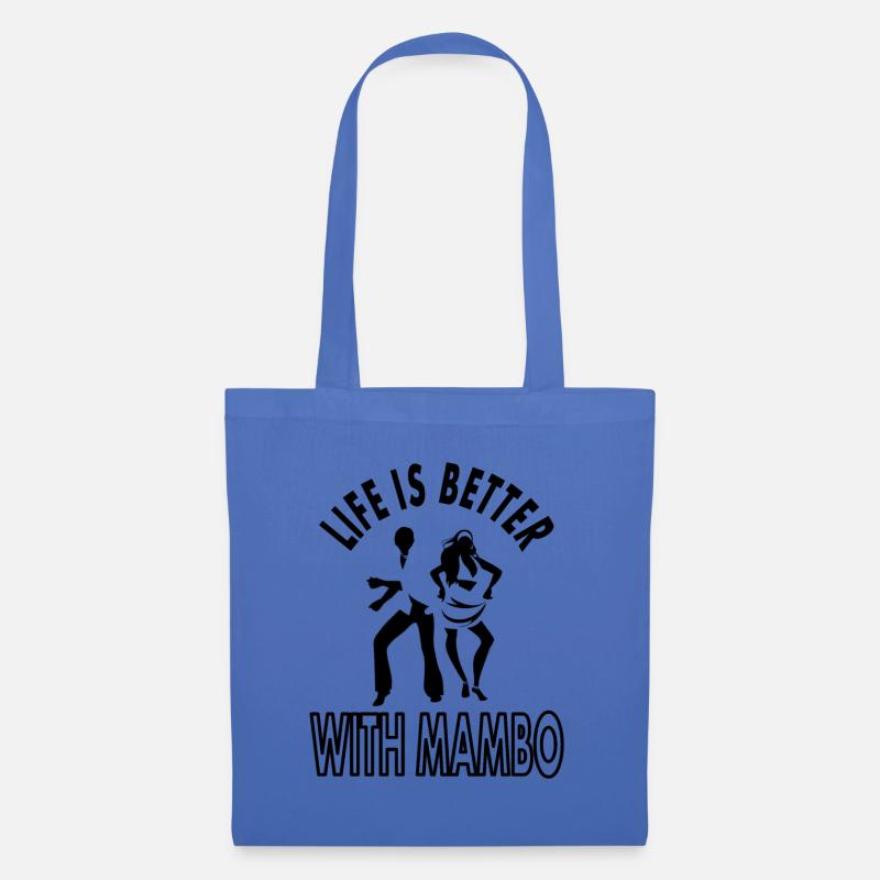 Mambo dance Mambo dancer dancer dancing couple dance - Tote Bag - light blue