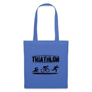 Triathlon - Stoffbeutel - Hellblau - Vorne