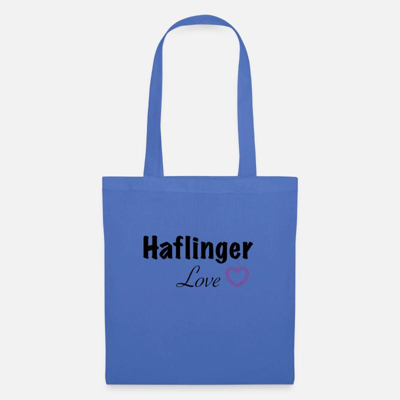 Haflinger Love - Stoffbeutel - Hellblau