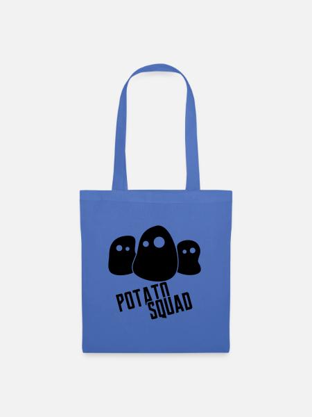 PotatoSquad Logo - Stoffbeutel - Hellblau