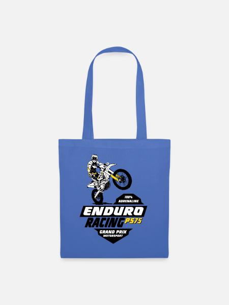 Enduro Offroad - Stoffbeutel - Hellblau