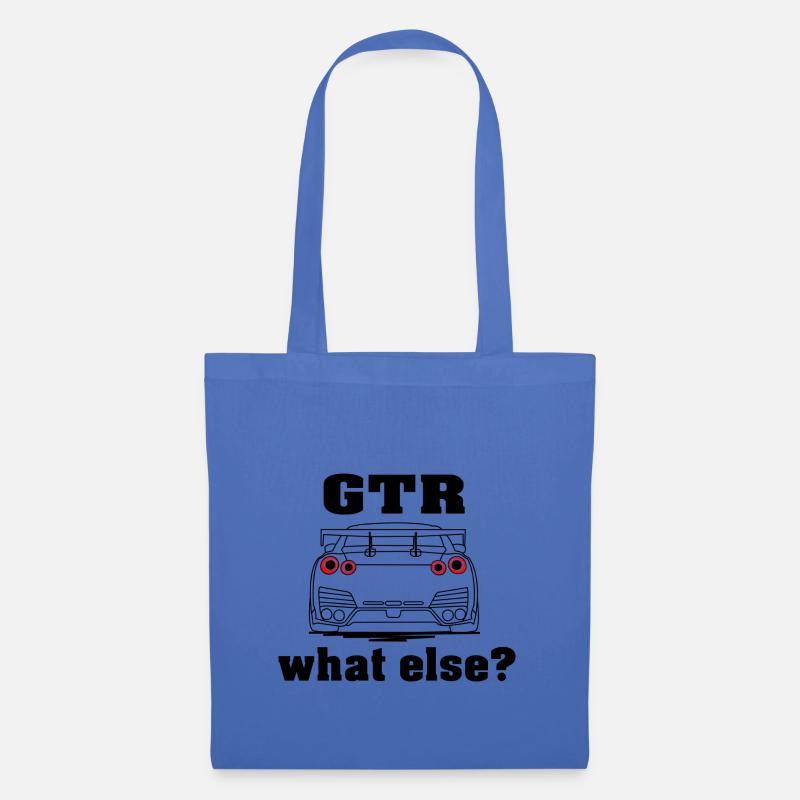 GTR R35 (Auto) What else? - Stoffbeutel - Hellblau