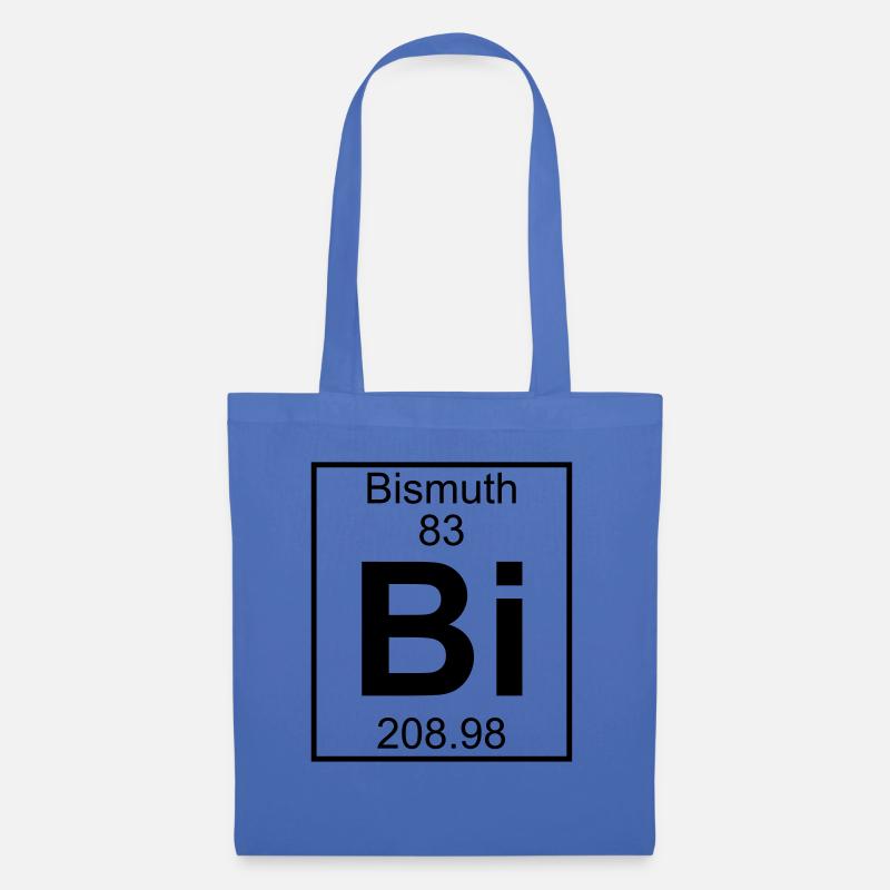 Element 083 - Bi (bismuth) - Full - Sac en tissu - bleu pâle