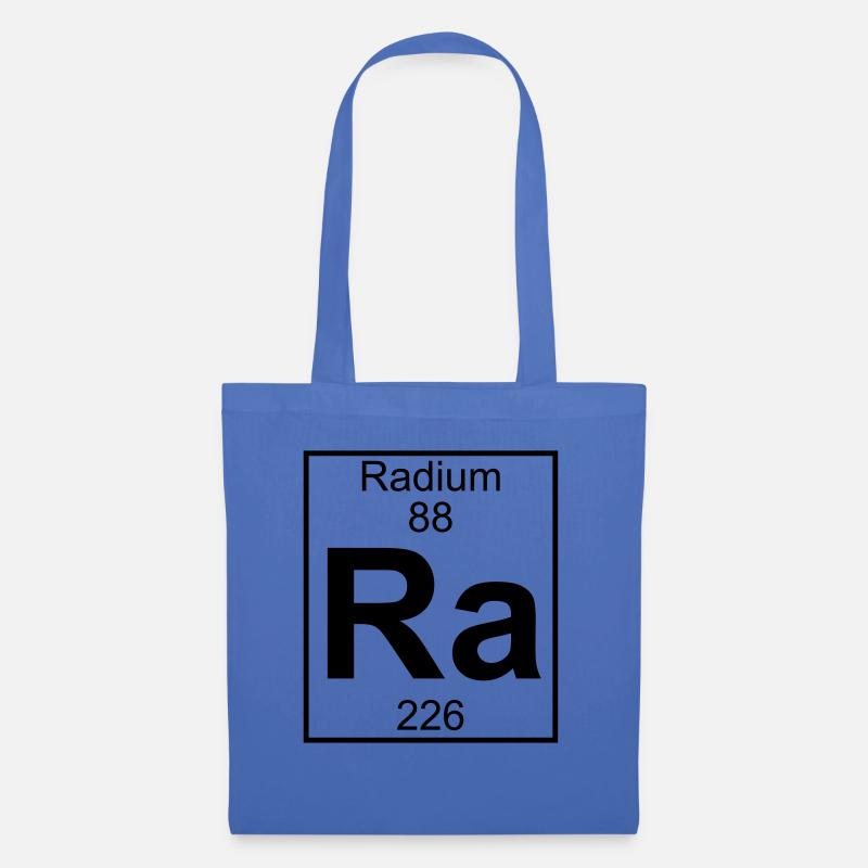 Element 088 - Ra (radium) - Full - Stoffbeutel - Hellblau