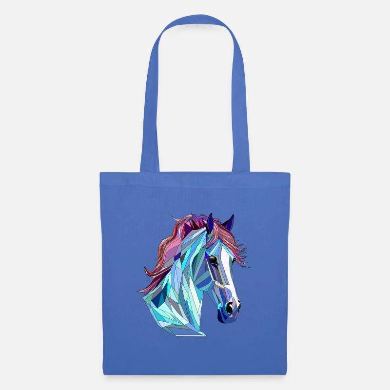 LowpolyPony - Stoffbeutel - Hellblau