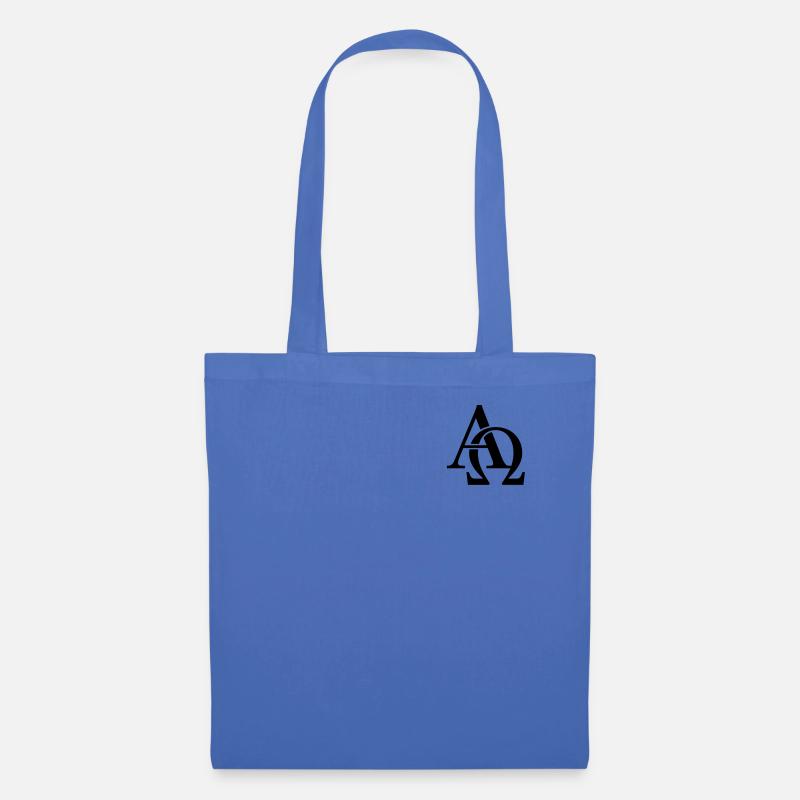 ALPHA OMEGA - Tote Bag - light blue
