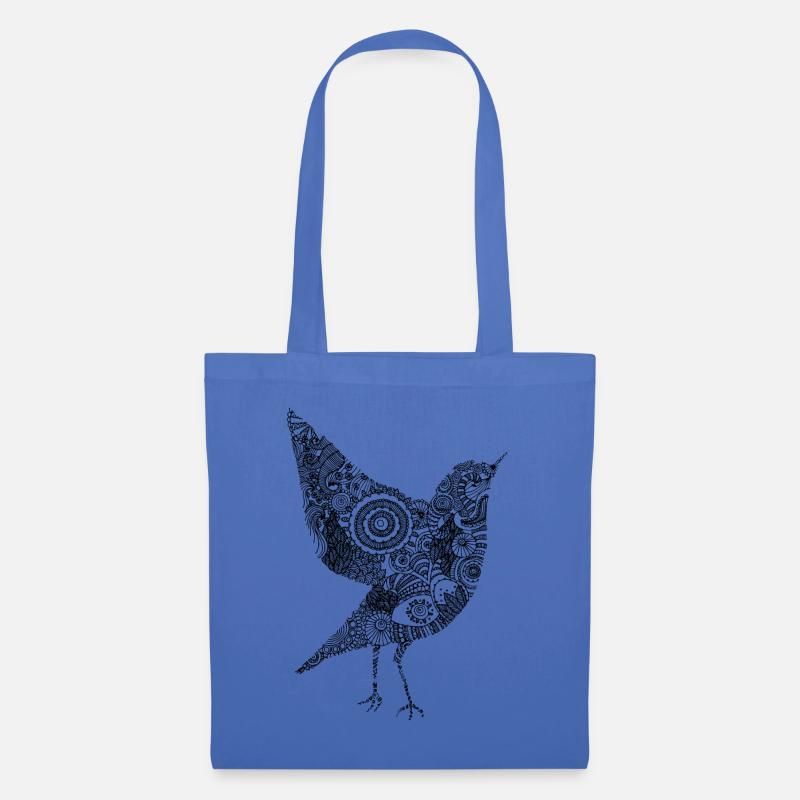 Der Vogel - Stoffbeutel - Hellblau