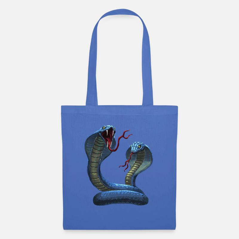 cobra - Stoffbeutel - Hellblau