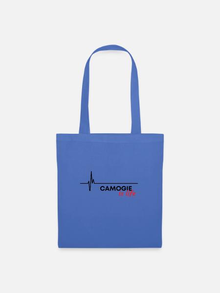 Camogie ist das Leben - Stoffbeutel - Hellblau