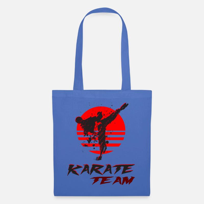 Karate-Mannschaft - Stoffbeutel - Hellblau
