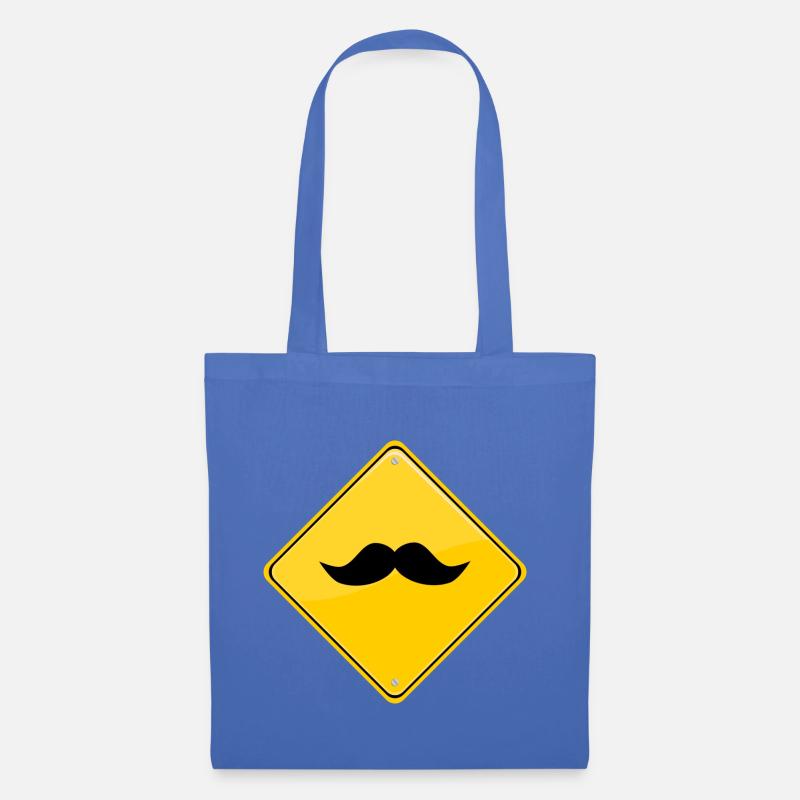 moustache - Stoffbeutel - Hellblau