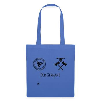 Der Germane - Stoffbeutel - Hellblau - Vorne