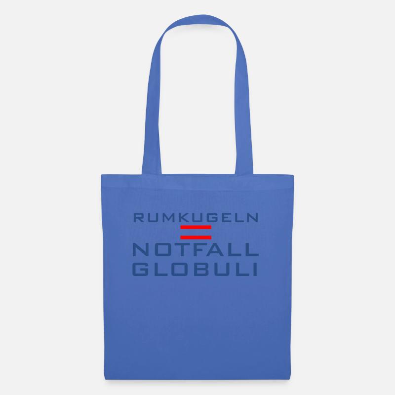 notfallglobuli dunkel - Stoffbeutel - Hellblau
