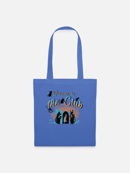 Rats Art Design 2 - Stoffbeutel - Hellblau
