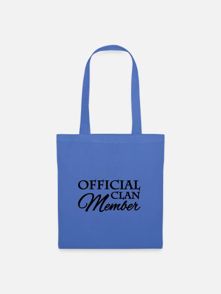 Official clan member - Stoffbeutel - Hellblau