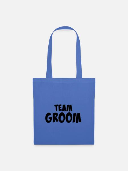 Team Groom - Stoffbeutel - Hellblau
