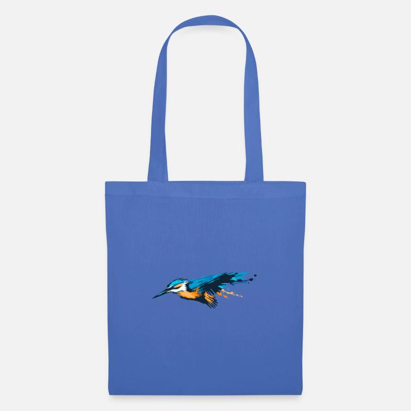 Eisvogel - Wächter der Flüsse - Stoffbeutel - Hellblau