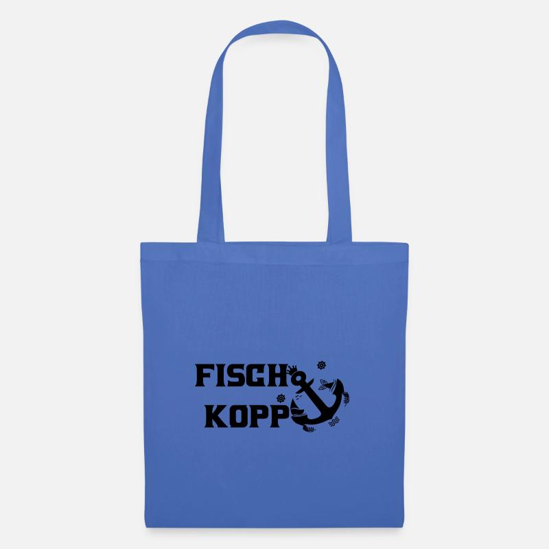 Fischkopp - Stoffbeutel - Hellblau
