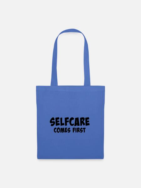 Selfcare comes first - Stoffbeutel - Hellblau