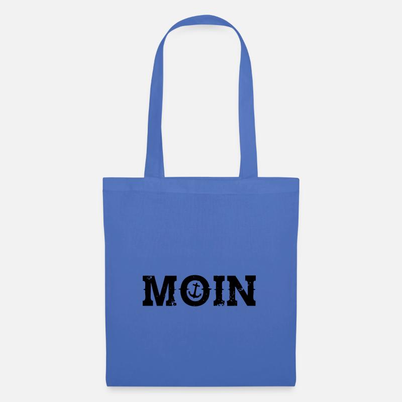 Moin Moin - Stoffbeutel - Hellblau