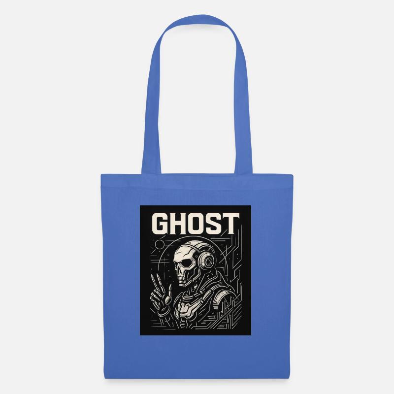 Ghost Sweatshirt - Stoffbeutel - Hellblau