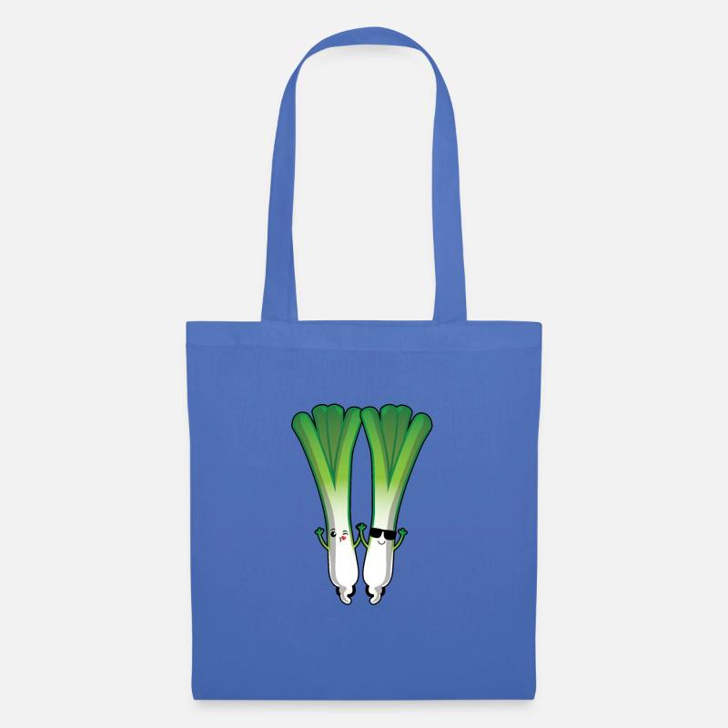 Leeks on leek leeks - Tote Bag - light blue