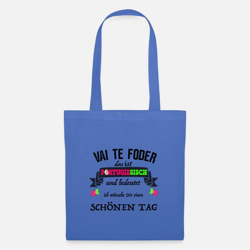 Cup Portugal Vai te Foder nice day - Tote Bag - light blue