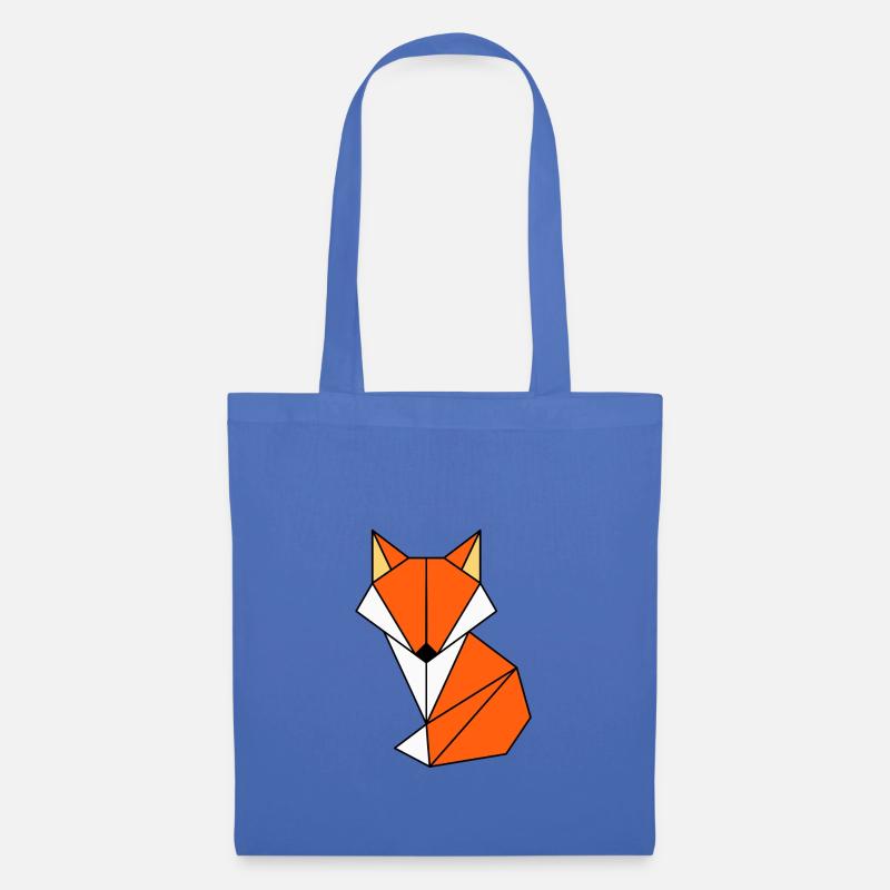 Fuchs - Stoffbeutel - Hellblau
