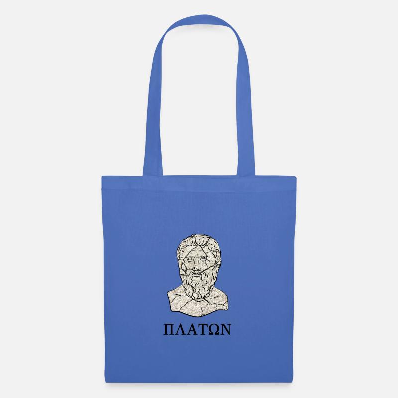 Platon - Stoffbeutel - Hellblau