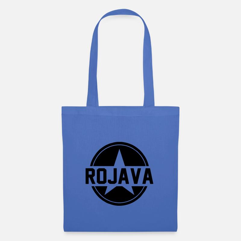 rojava kurdistan - Tote Bag - light blue