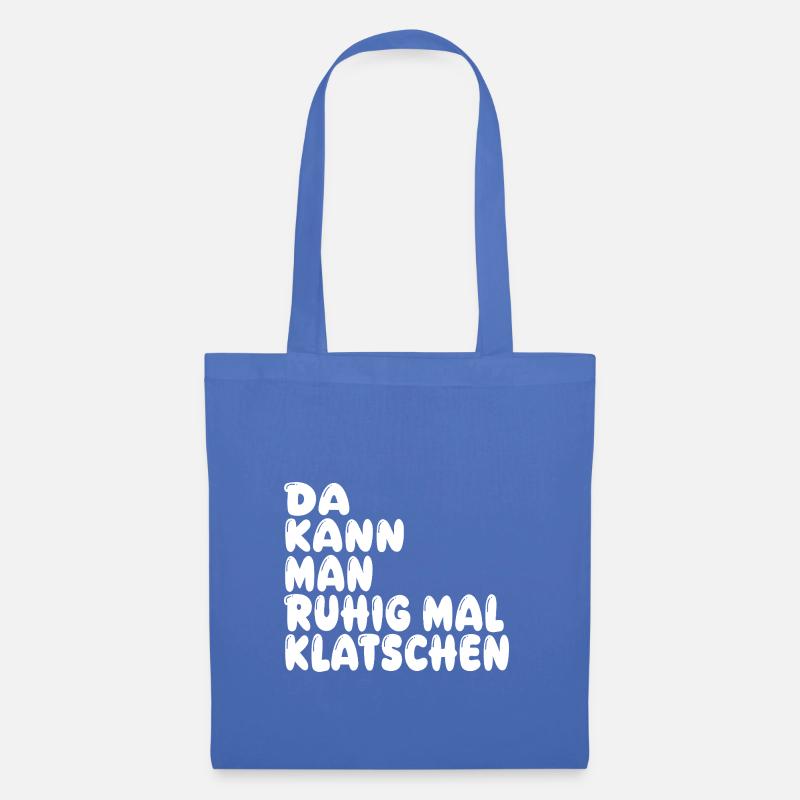 Klatschen - Stoffbeutel - Hellblau
