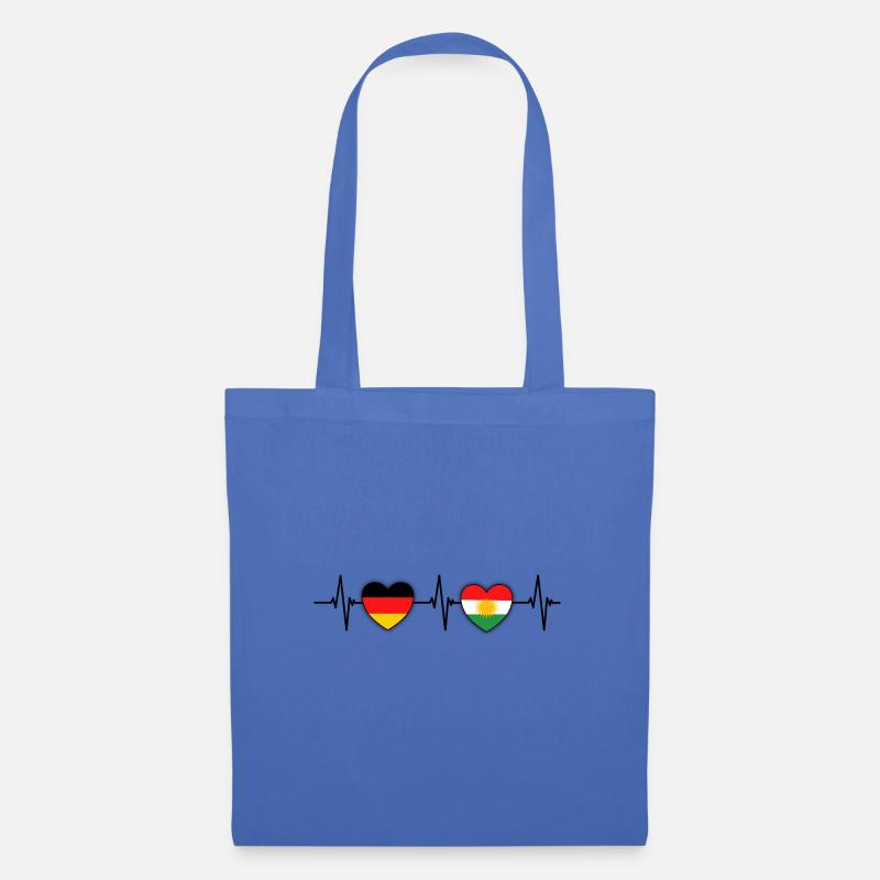 Kurdistan Kurdisch Kurde Rojava Geschenk - Stoffbeutel - Hellblau