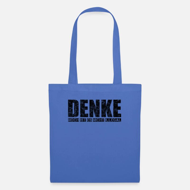 DENKE - Stoffbeutel - Hellblau