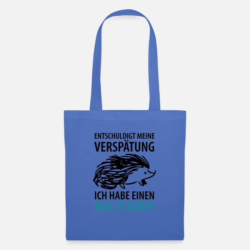 Igel - Stoffbeutel - Hellblau