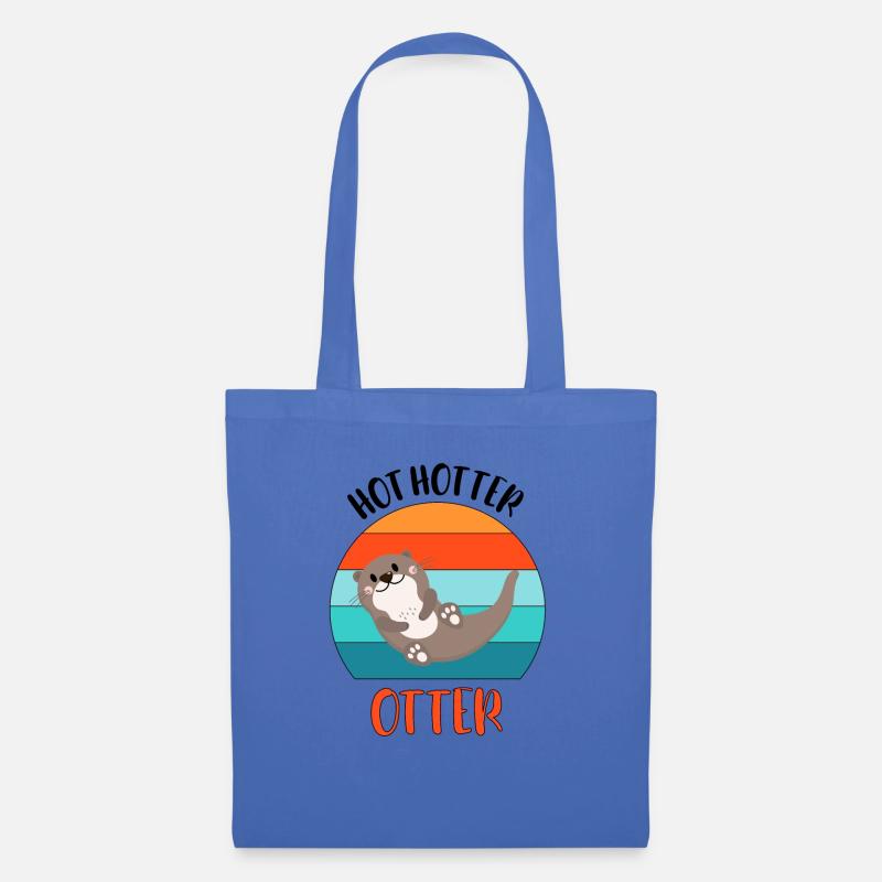Hot Hotter Otter - Stoffbeutel - Hellblau