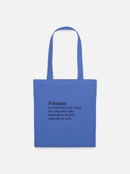 potatoes - Stoffbeutel - Hellblau