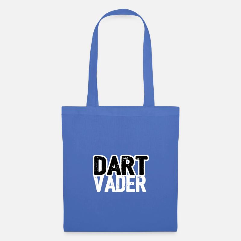 Dart Vader, Geschenk, Geschenkidee - Stoffbeutel - Hellblau