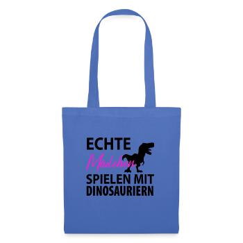 Paläontologie Dinosaurier - Stoffbeutel - Hellblau - Vorne