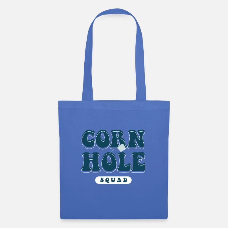 Cornhole Player Hobby Sport Sackwerfen - Stoffbeutel - Hellblau