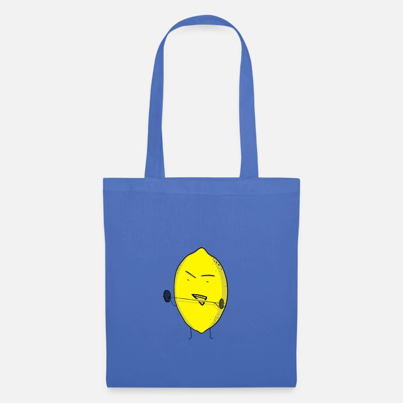 Power Lemon - Stoffbeutel - Hellblau