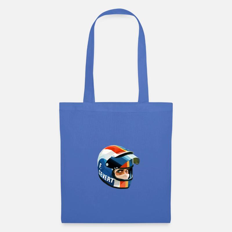Francois Cevert Helmet - Stoffbeutel - Hellblau