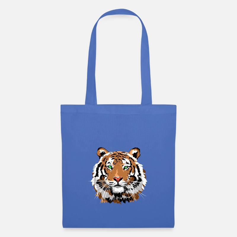Tiger - Stoffbeutel - Hellblau