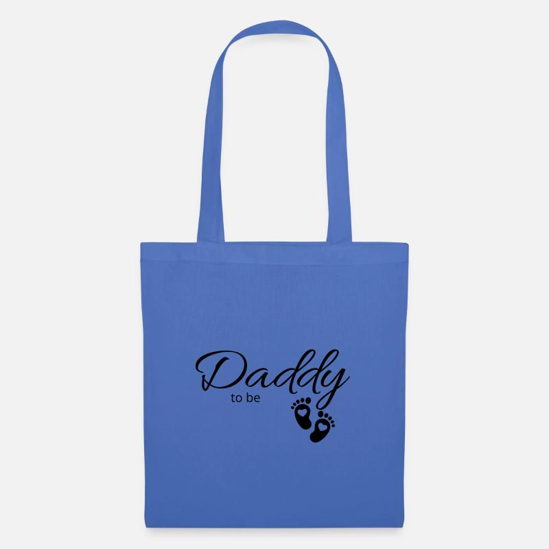 Daddy to be - Stoffbeutel - Hellblau