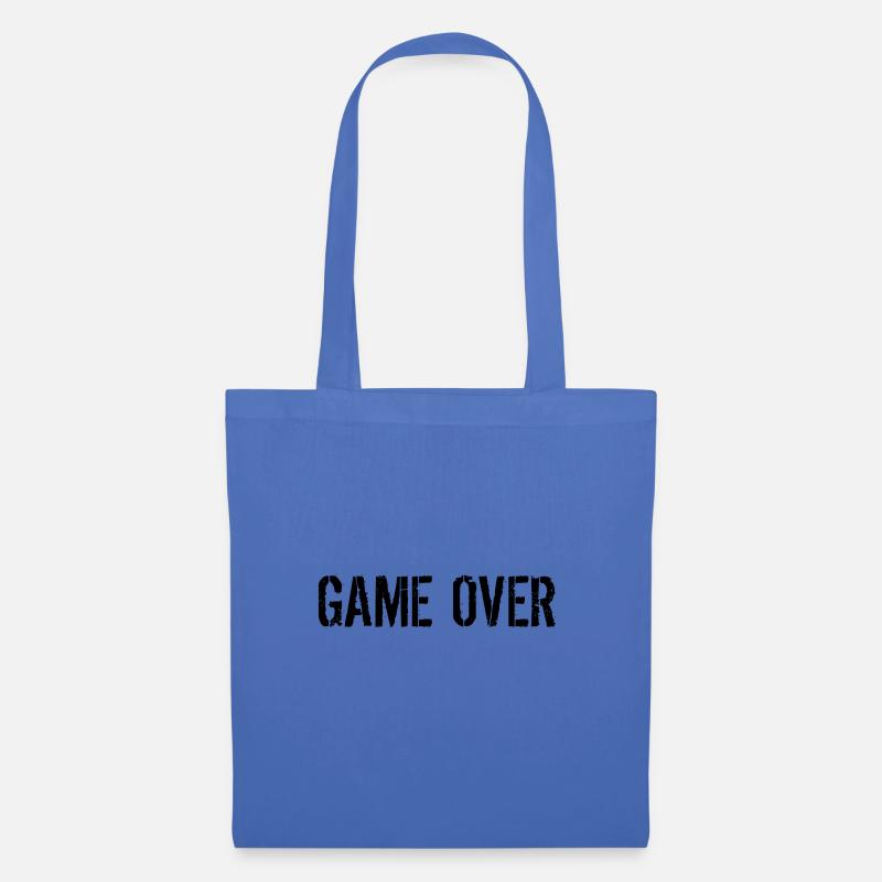 Game over - Stoffbeutel - Hellblau